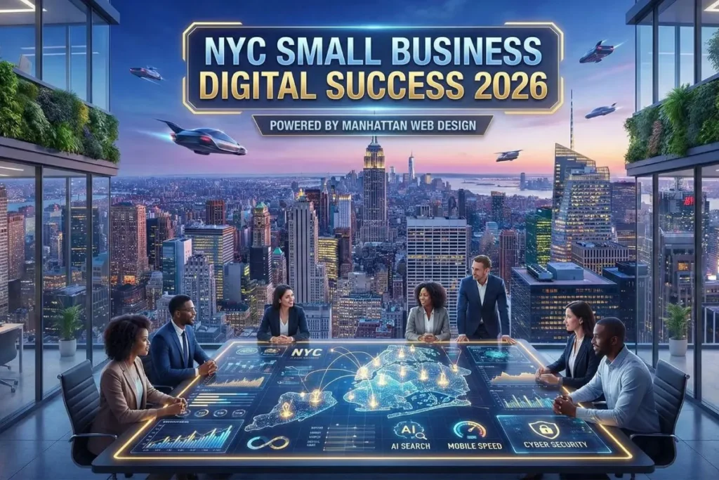 Best practices for small business websites in New York